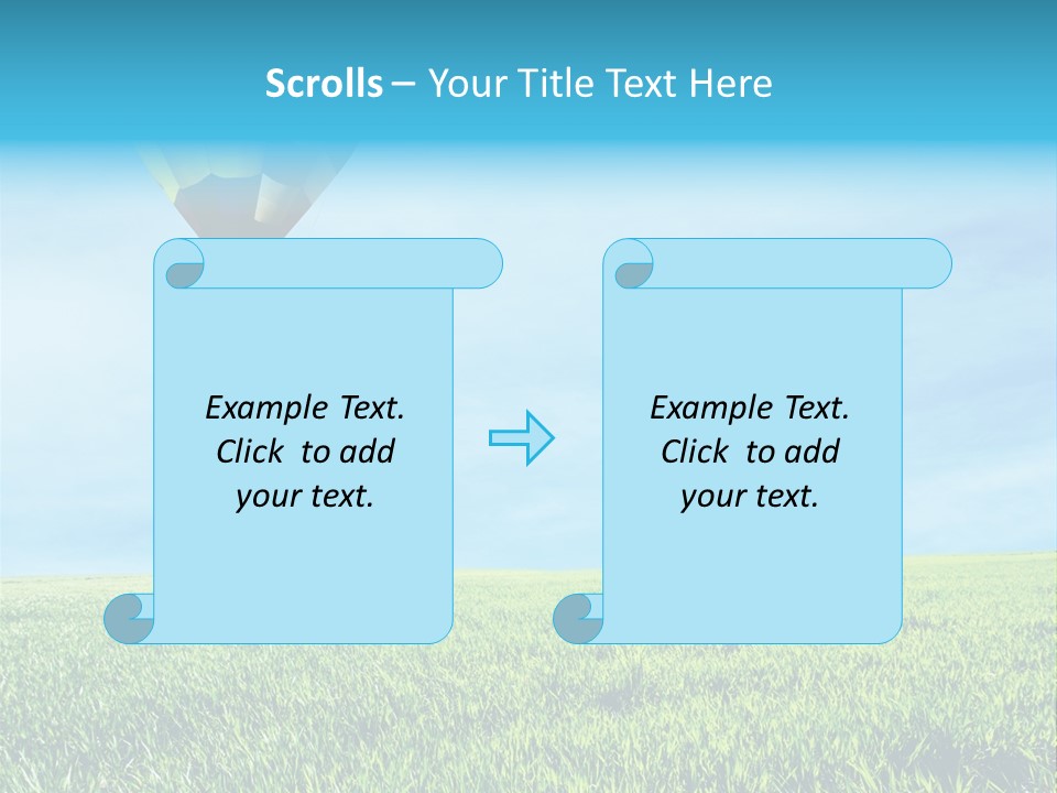 Transportation Summer Rise PowerPoint Template