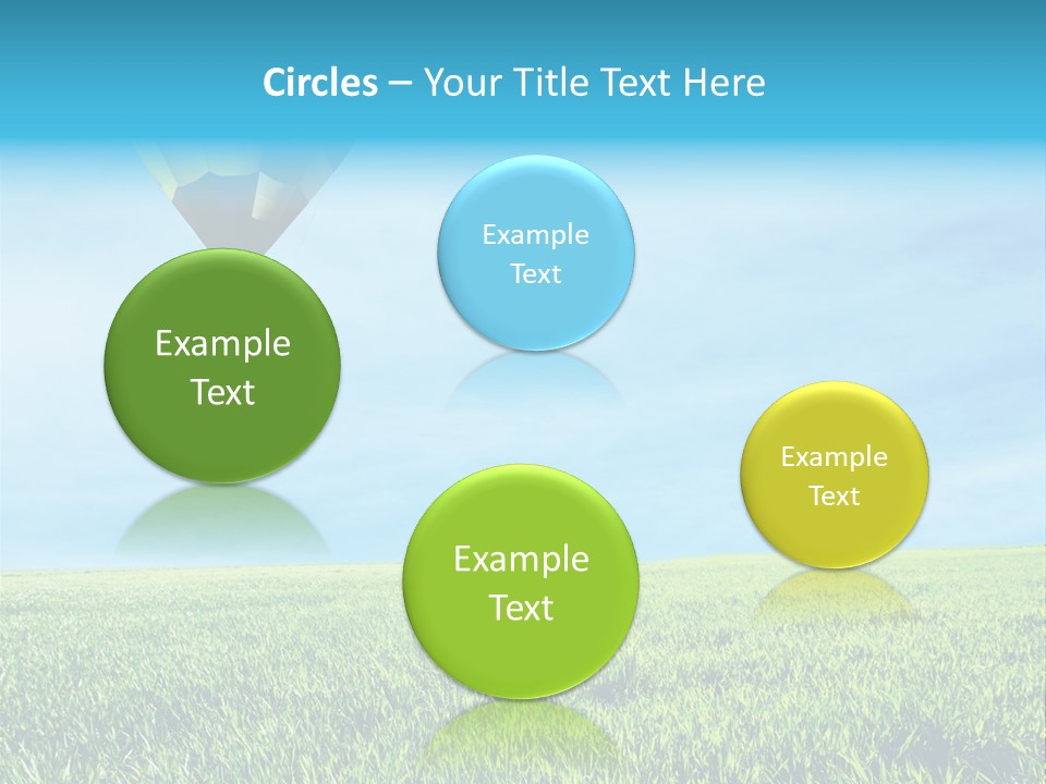 Transportation Summer Rise PowerPoint Template