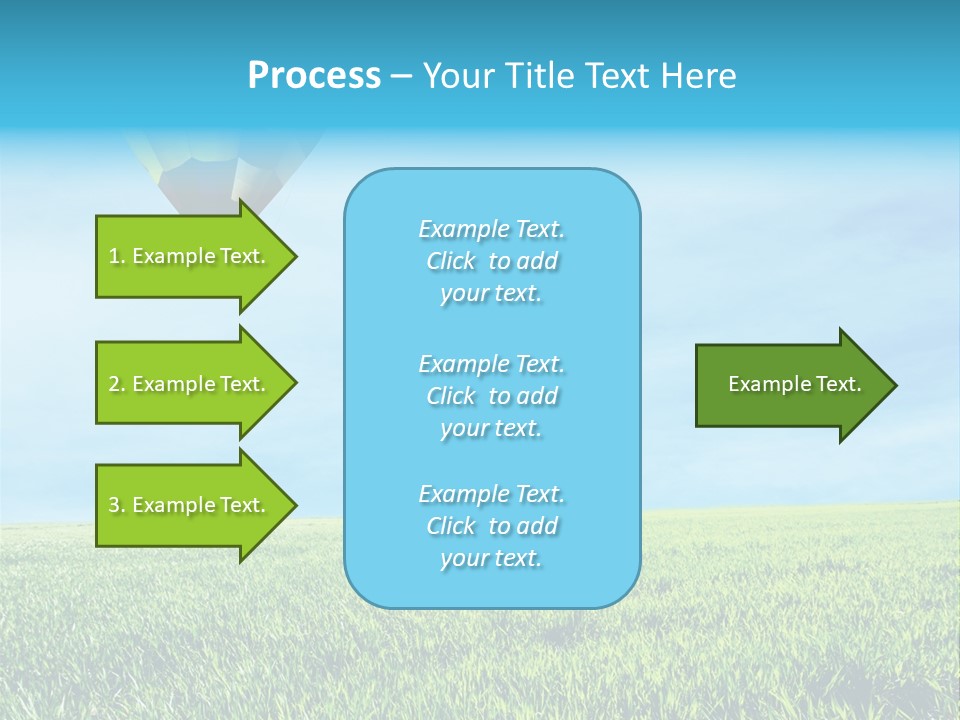 Transportation Summer Rise PowerPoint Template