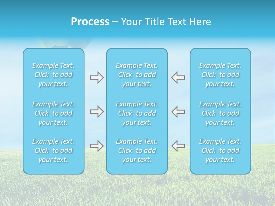Transportation Summer Rise PowerPoint Template