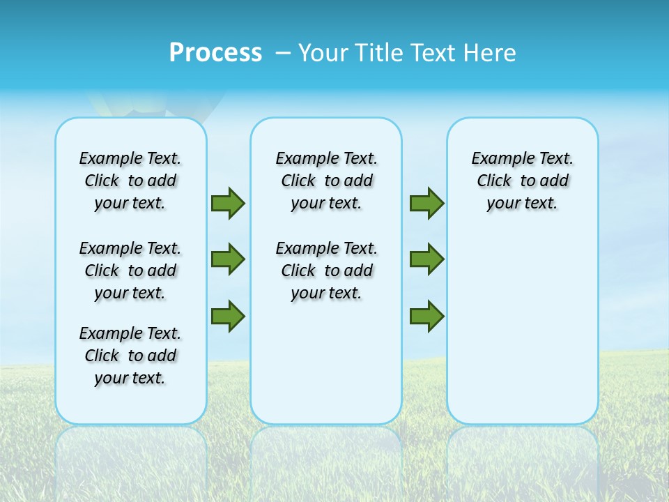 Transportation Summer Rise PowerPoint Template