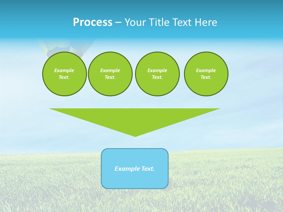 Transportation Summer Rise PowerPoint Template