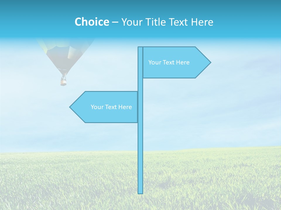 Transportation Summer Rise PowerPoint Template