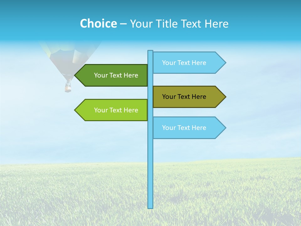 Transportation Summer Rise PowerPoint Template