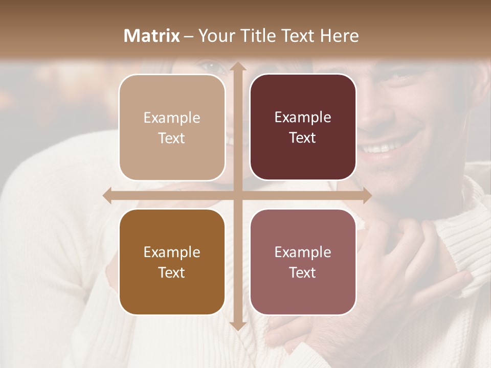 Festive Transparent Bow PowerPoint Template