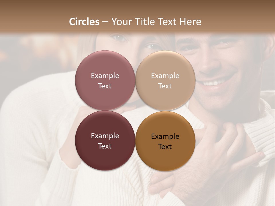 Festive Transparent Bow PowerPoint Template