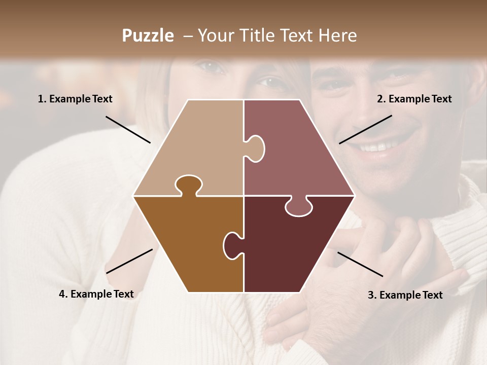 Festive Transparent Bow PowerPoint Template