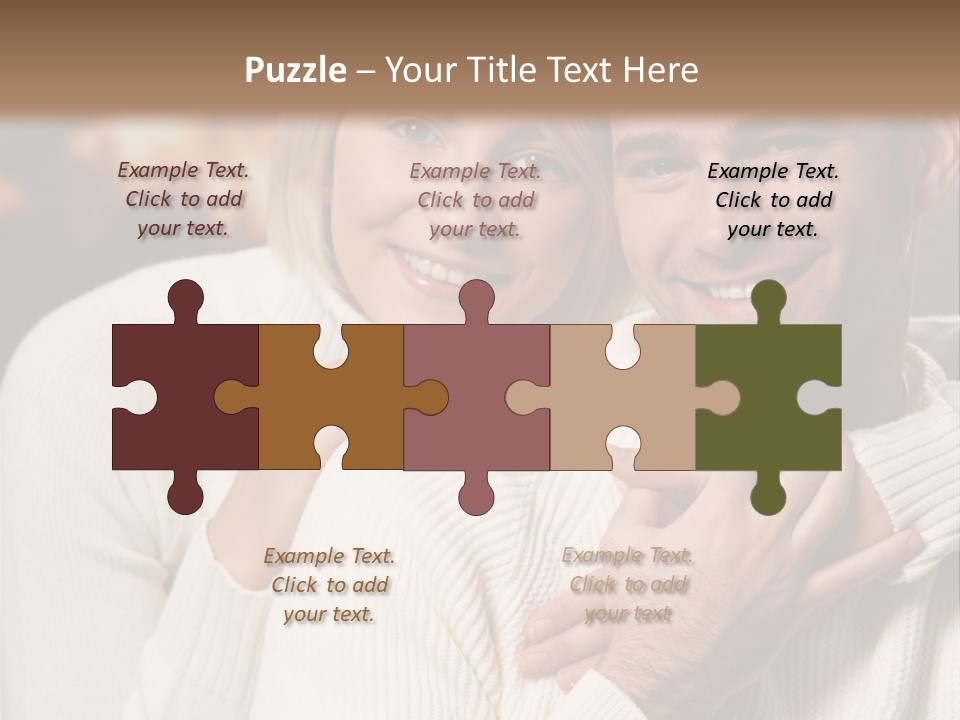 Festive Transparent Bow PowerPoint Template