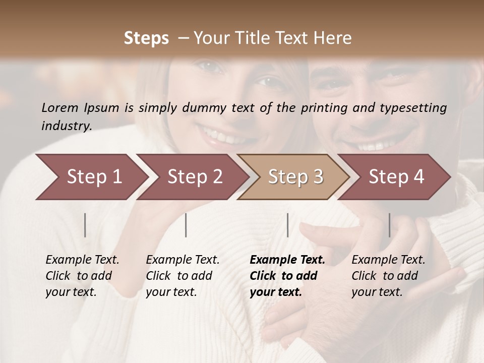 Festive Transparent Bow PowerPoint Template