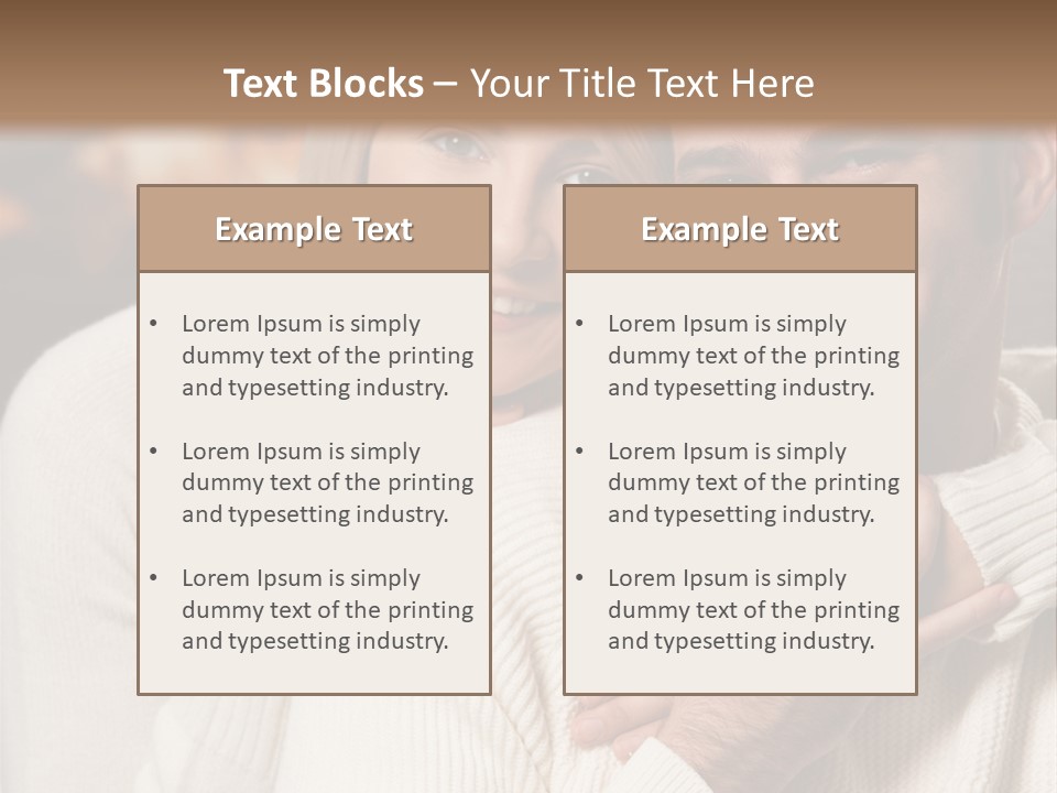 Festive Transparent Bow PowerPoint Template