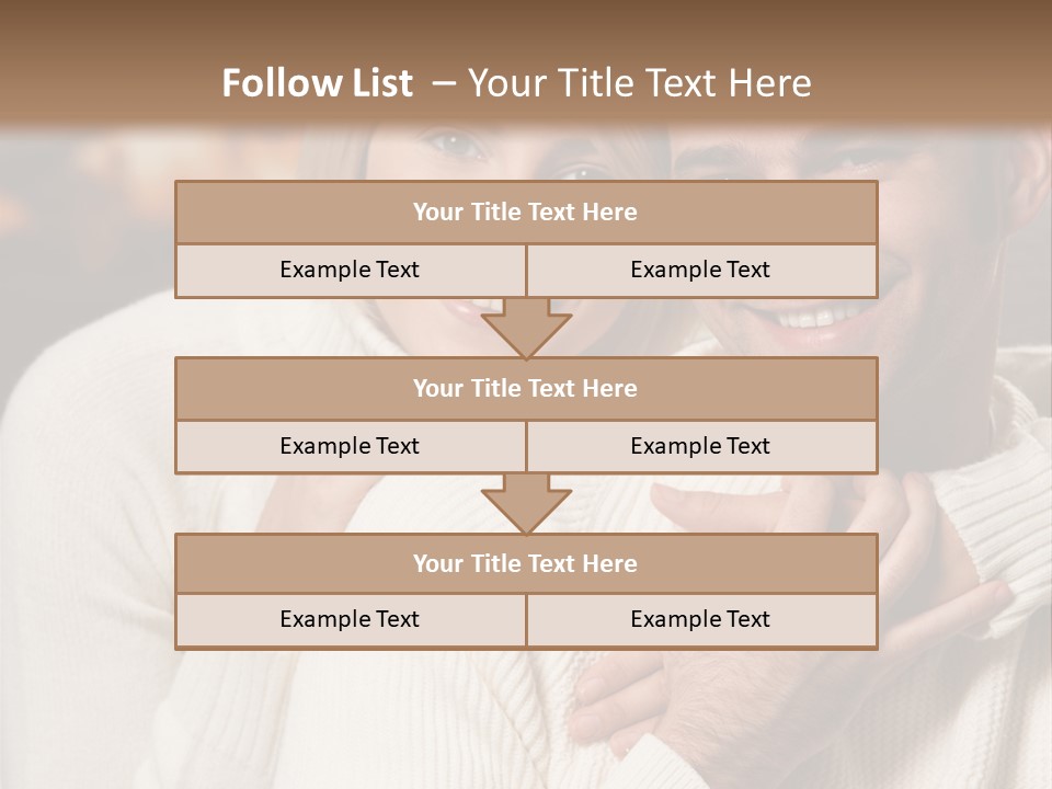 Festive Transparent Bow PowerPoint Template
