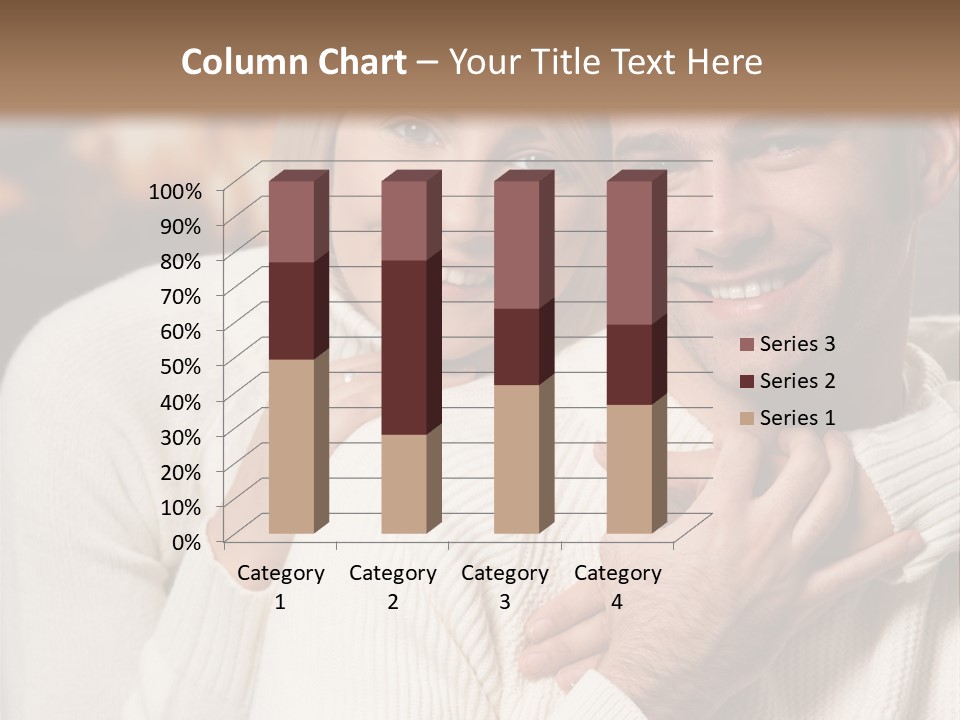 Festive Transparent Bow PowerPoint Template