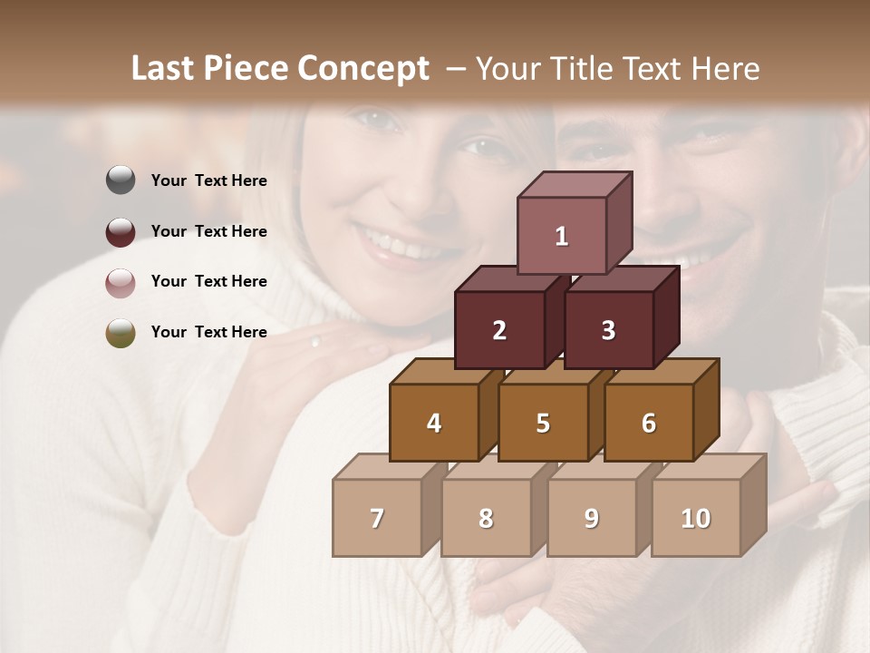 Festive Transparent Bow PowerPoint Template