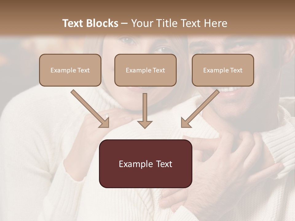 Festive Transparent Bow PowerPoint Template