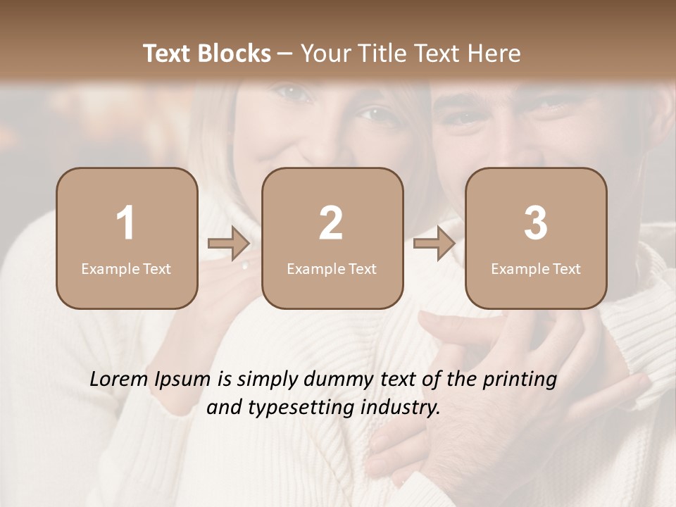 Festive Transparent Bow PowerPoint Template
