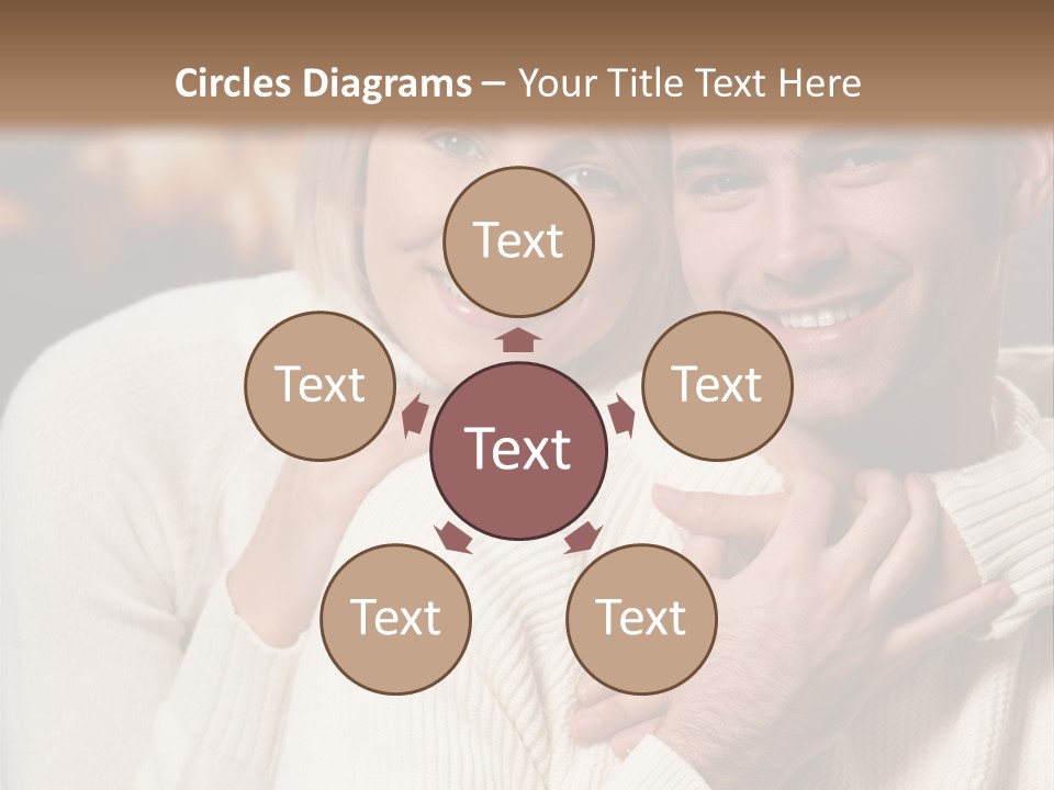 Festive Transparent Bow PowerPoint Template