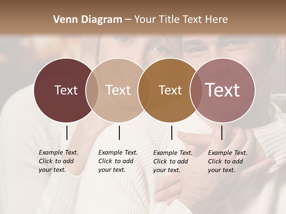 Festive Transparent Bow PowerPoint Template