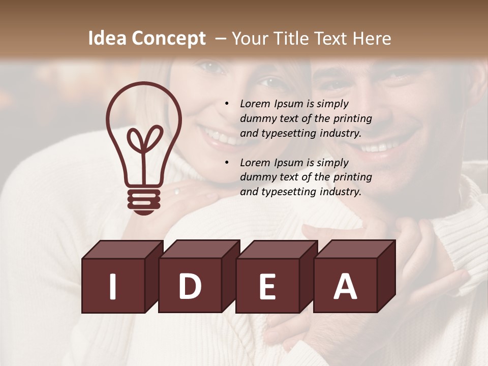 Festive Transparent Bow PowerPoint Template