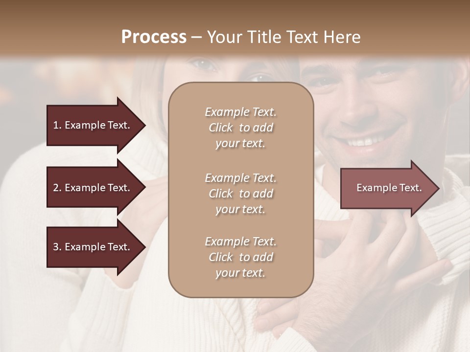 Festive Transparent Bow PowerPoint Template