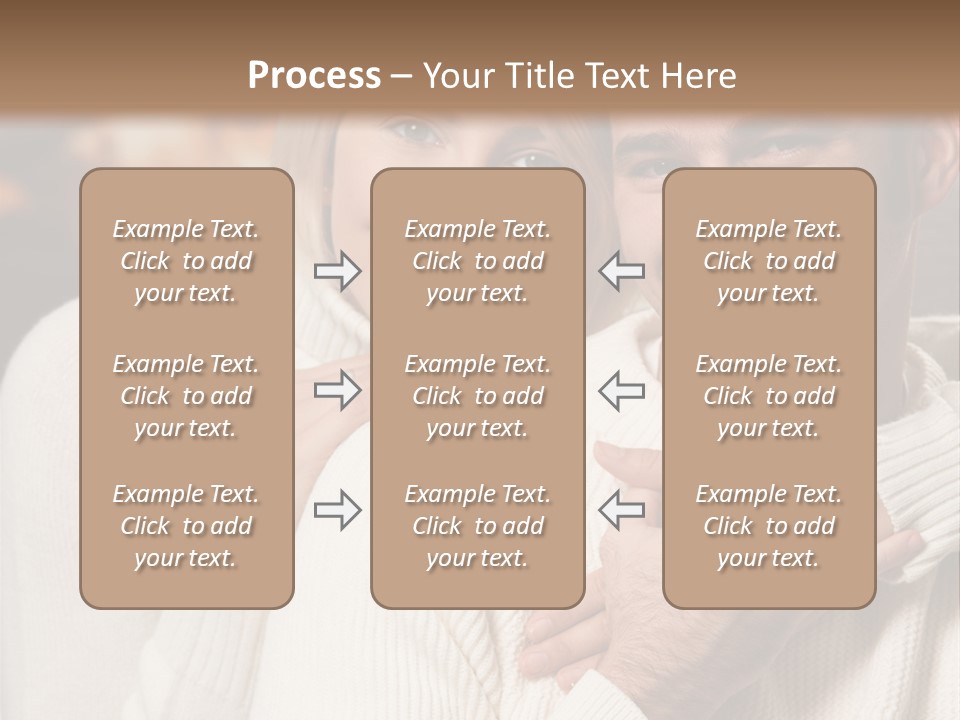 Festive Transparent Bow PowerPoint Template