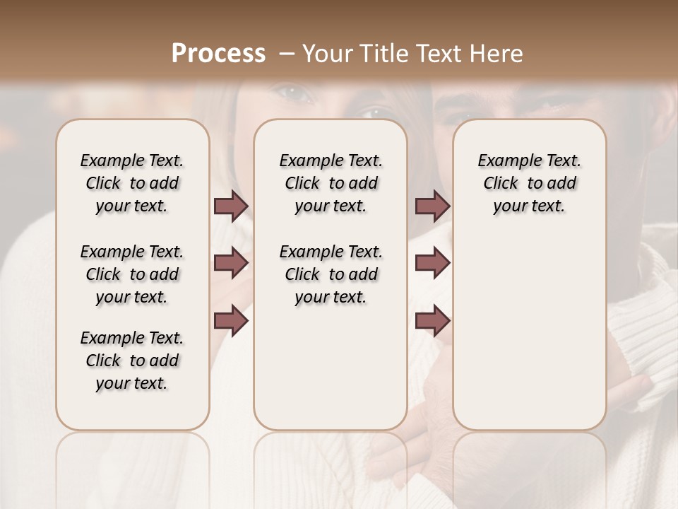 Festive Transparent Bow PowerPoint Template