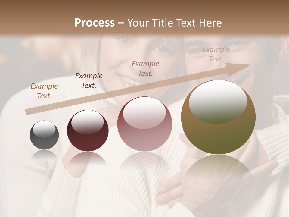 Festive Transparent Bow PowerPoint Template