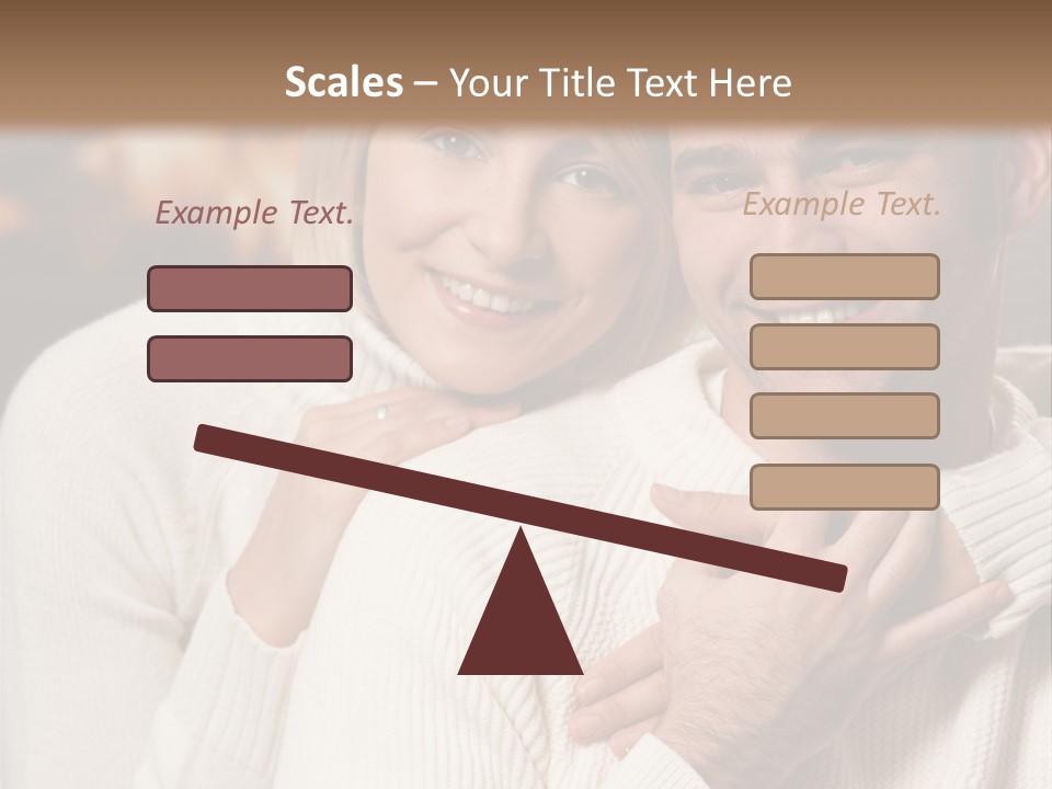 Festive Transparent Bow PowerPoint Template