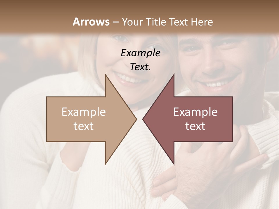 Festive Transparent Bow PowerPoint Template