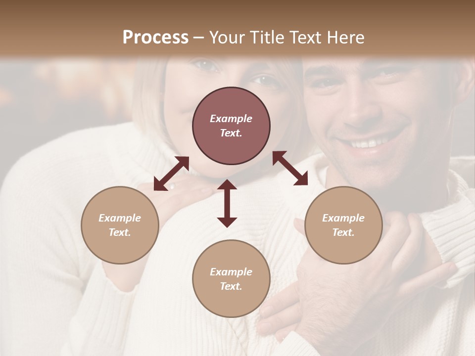 Festive Transparent Bow PowerPoint Template