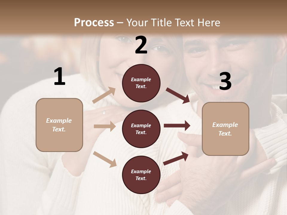 Festive Transparent Bow PowerPoint Template