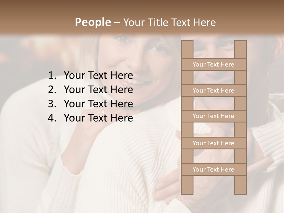 Festive Transparent Bow PowerPoint Template