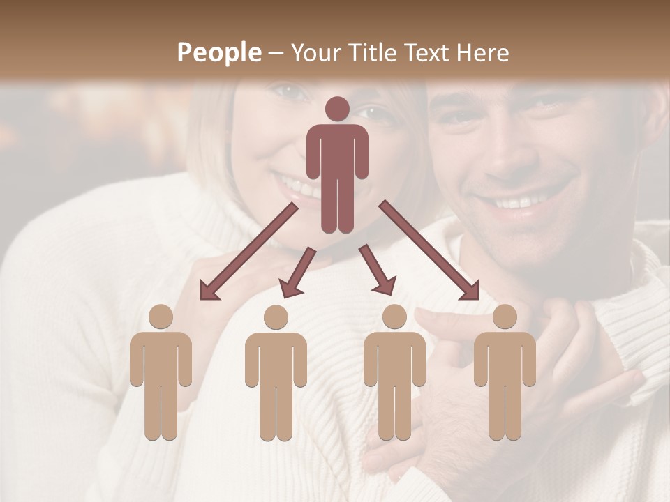 Festive Transparent Bow PowerPoint Template