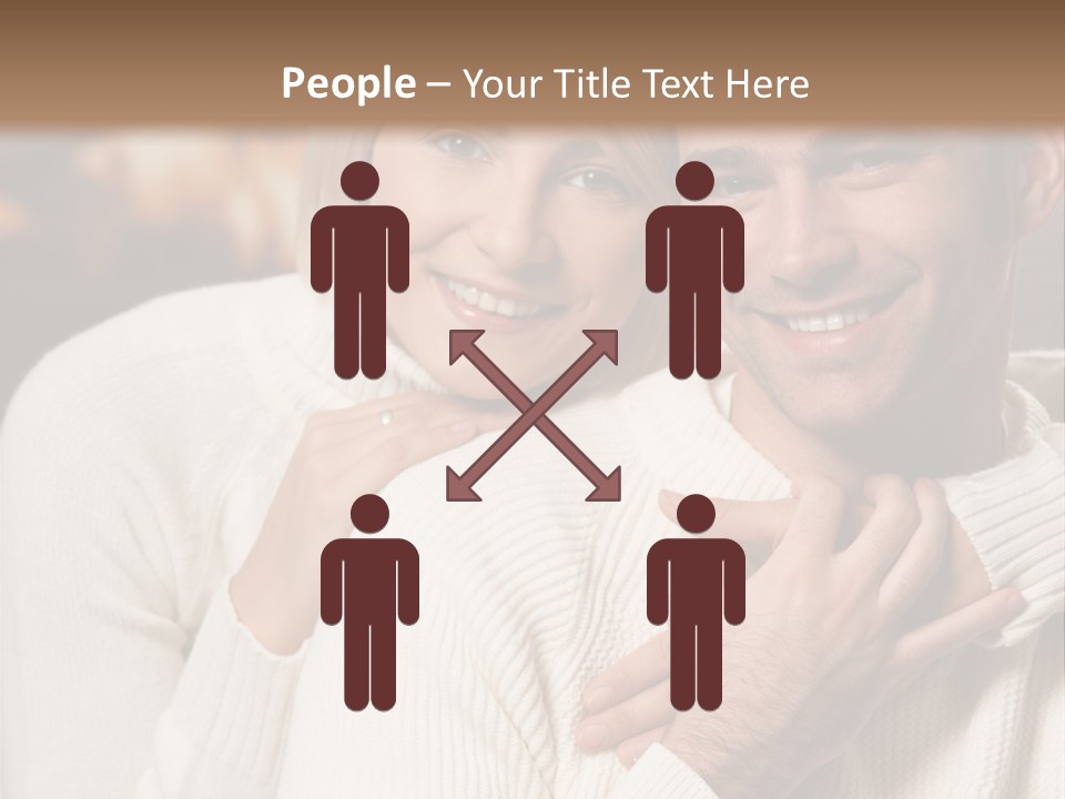 Festive Transparent Bow PowerPoint Template