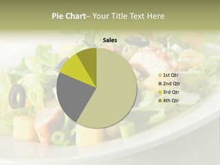 Appetiser Vitamin Slice PowerPoint Template