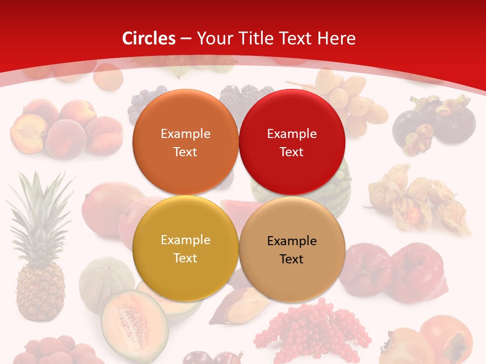 Natural Vitality Cut PowerPoint Template