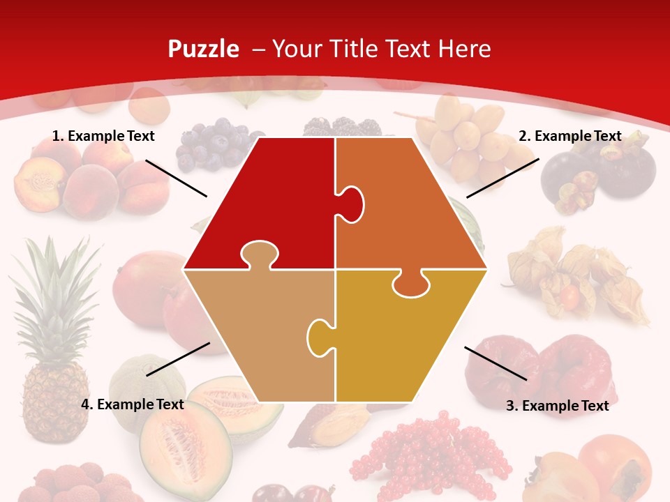 Natural Vitality Cut PowerPoint Template