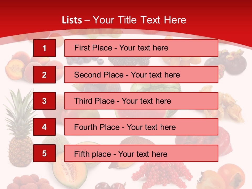 Natural Vitality Cut PowerPoint Template