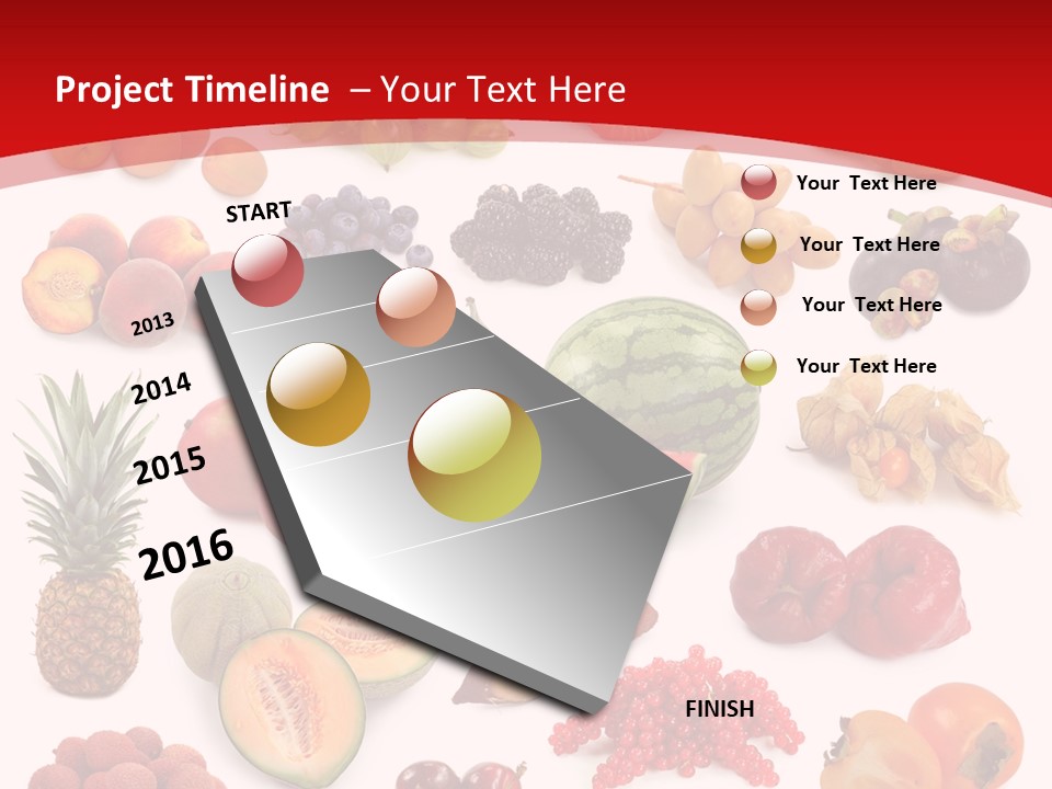 Natural Vitality Cut PowerPoint Template