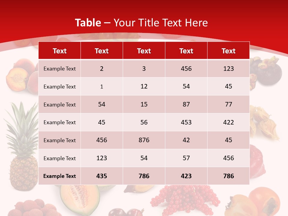 Natural Vitality Cut PowerPoint Template
