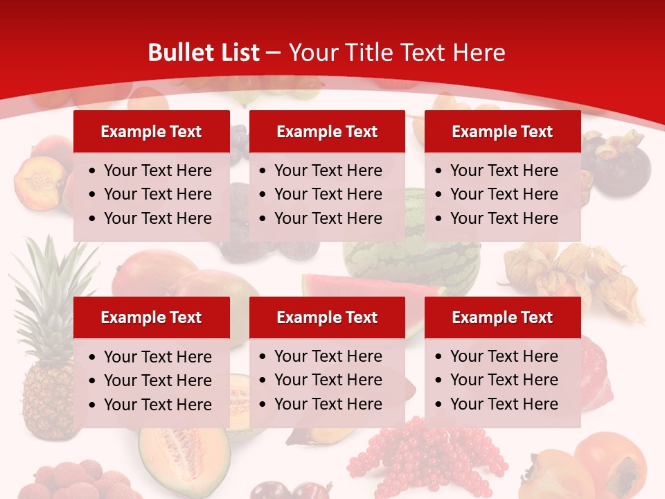 Natural Vitality Cut PowerPoint Template