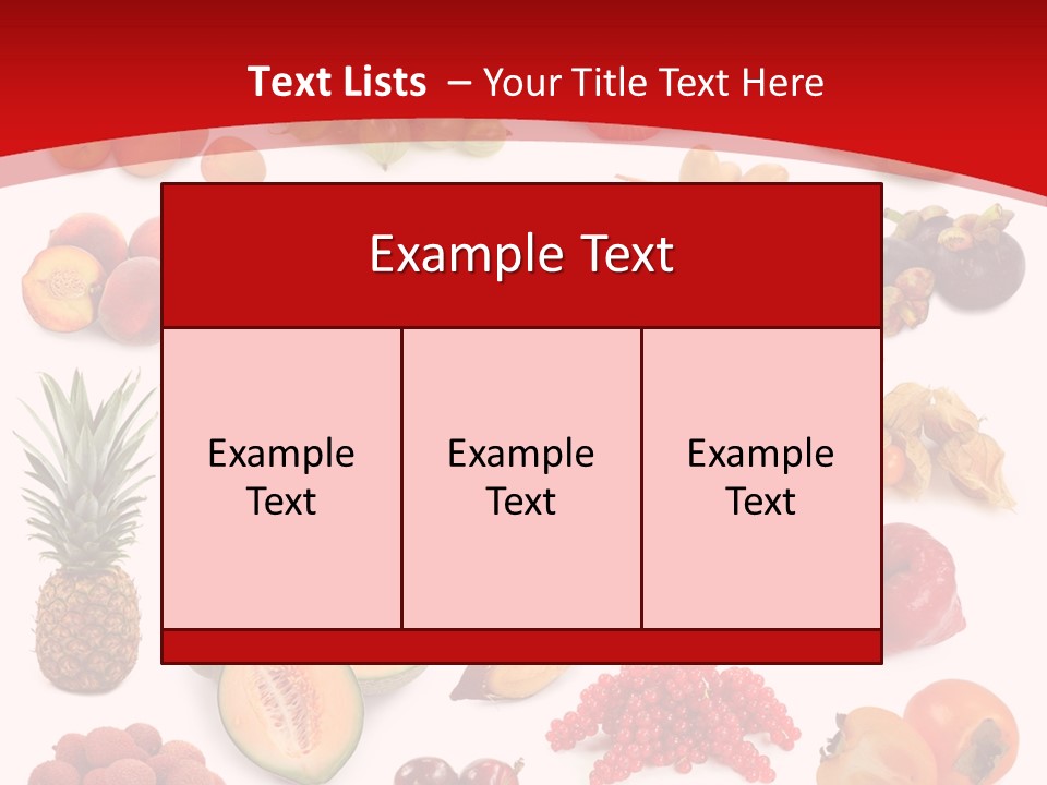 Natural Vitality Cut PowerPoint Template