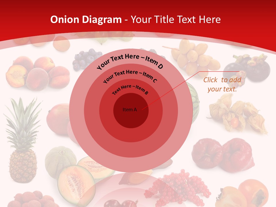 Natural Vitality Cut PowerPoint Template