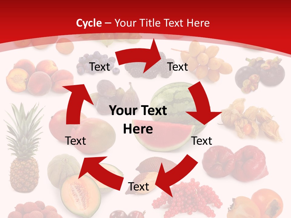 Natural Vitality Cut PowerPoint Template