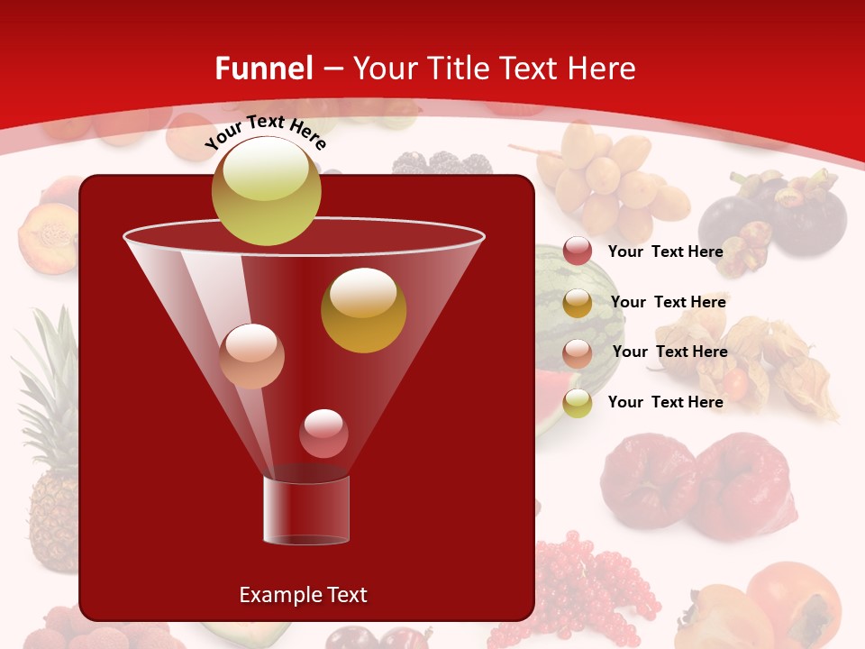 Natural Vitality Cut PowerPoint Template