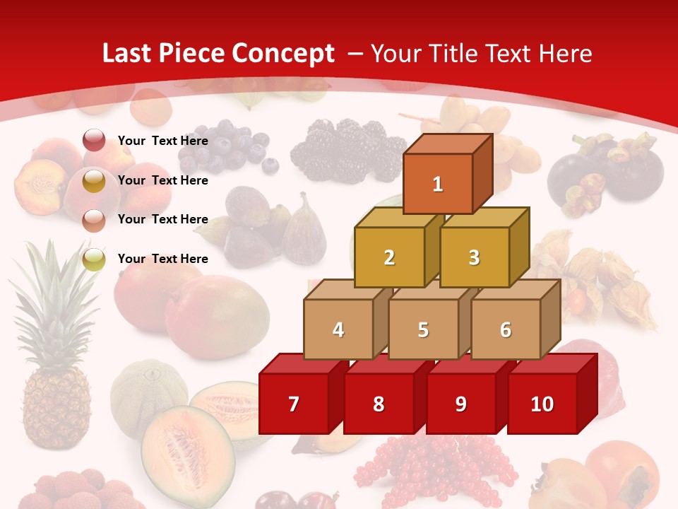 Natural Vitality Cut PowerPoint Template