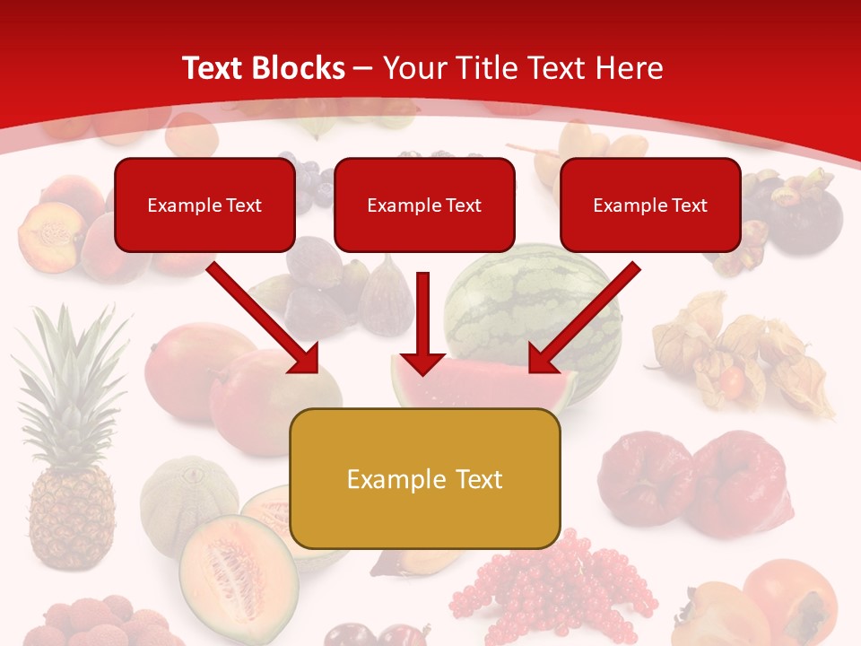 Natural Vitality Cut PowerPoint Template