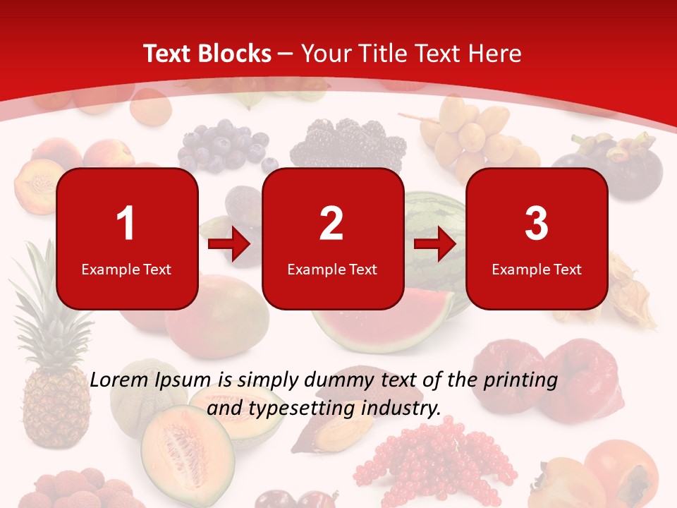Natural Vitality Cut PowerPoint Template