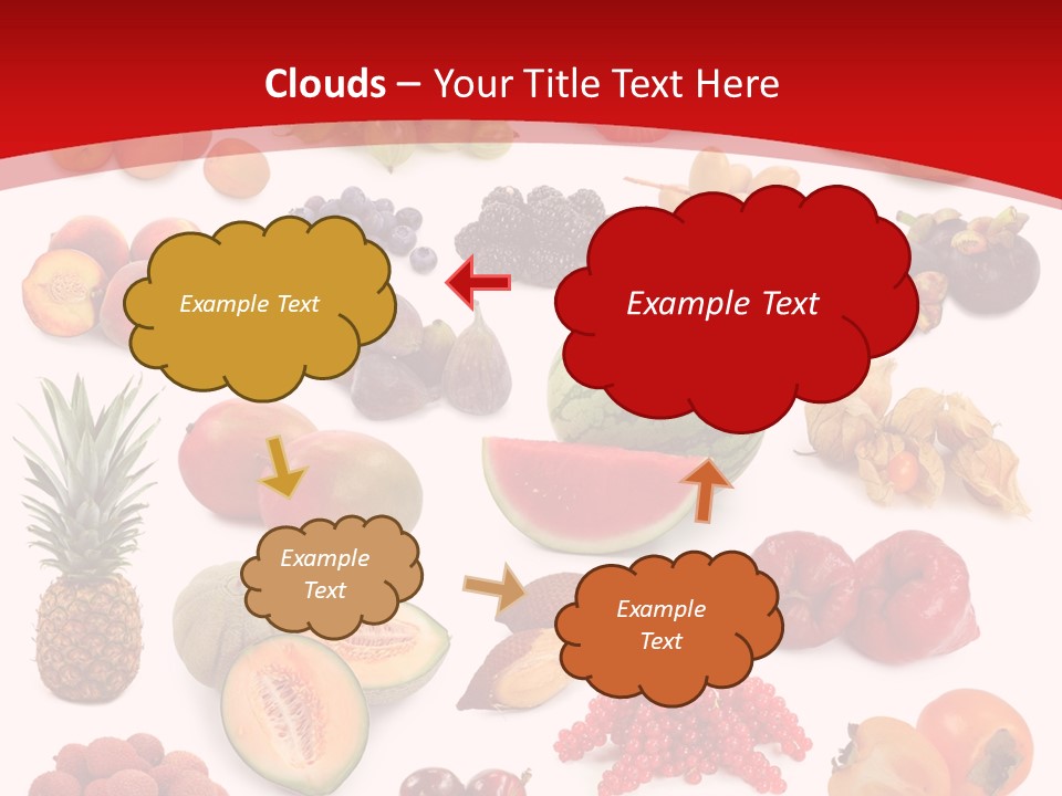 Natural Vitality Cut PowerPoint Template