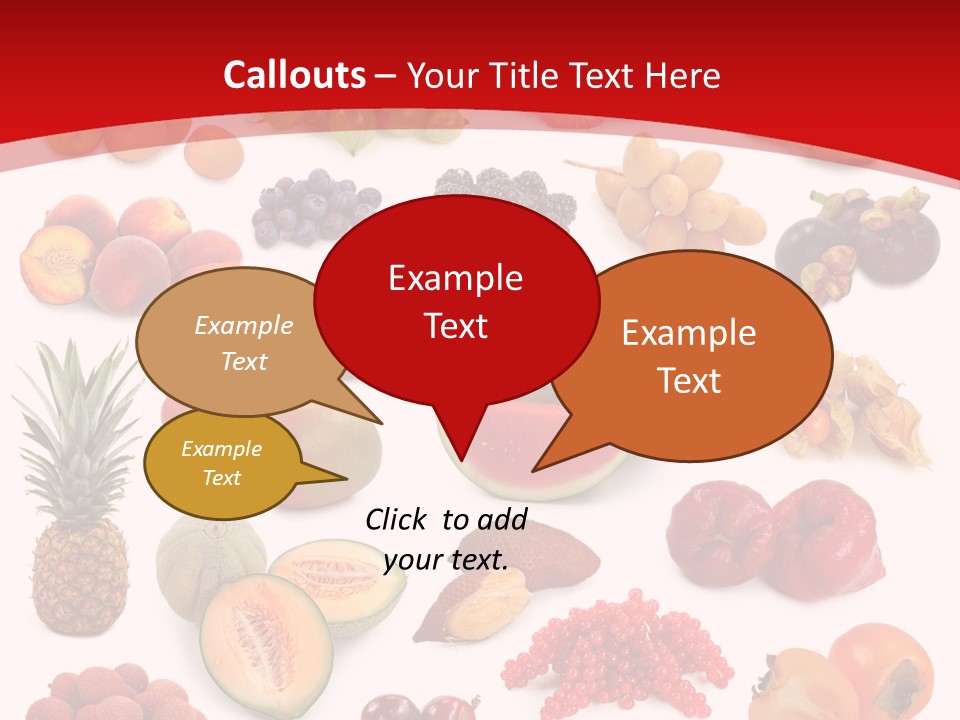 Natural Vitality Cut PowerPoint Template