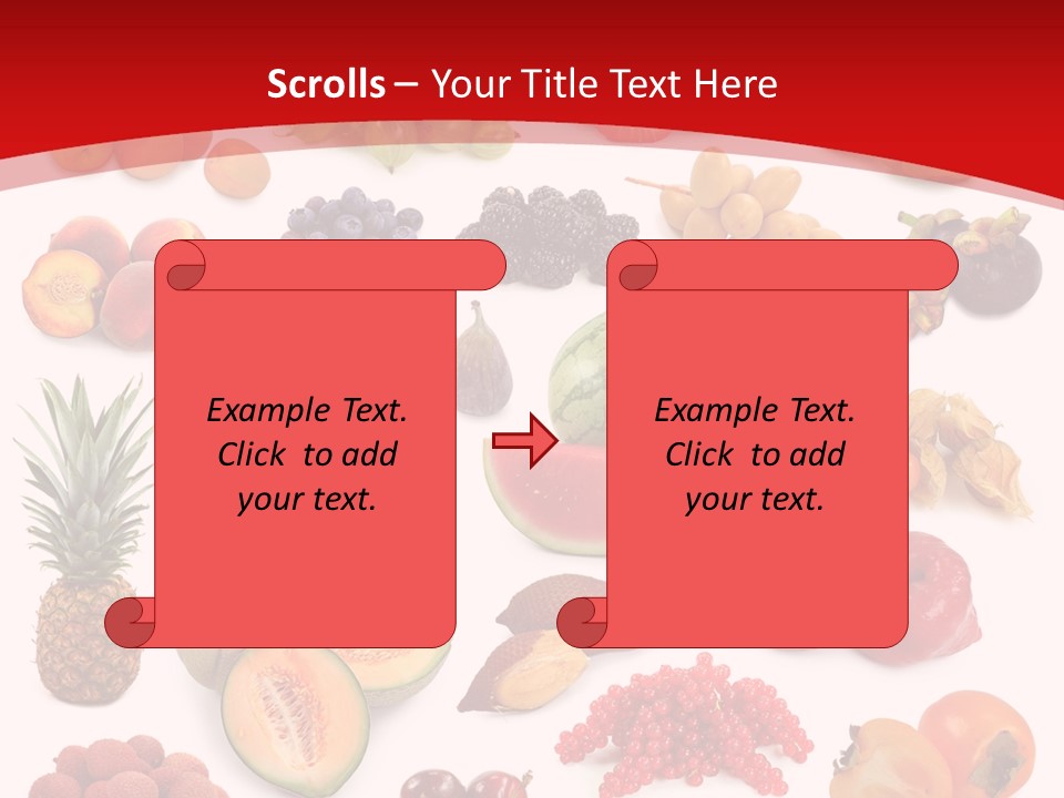 Natural Vitality Cut PowerPoint Template
